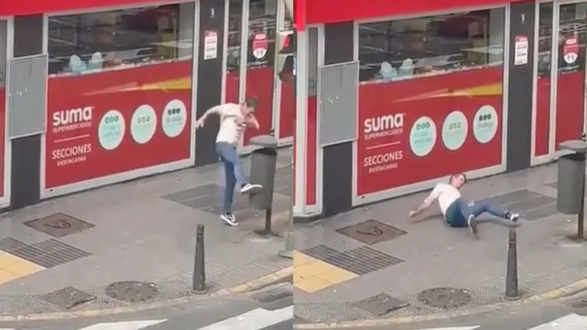 Vuilnisbak blijkt een geduchte tegenstander voor Spaanse straatvechter