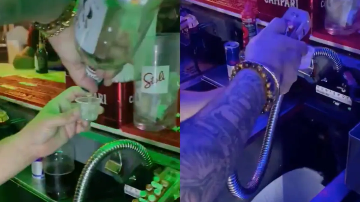 Barman kan hele kleine fooi verwachten na dit geintje