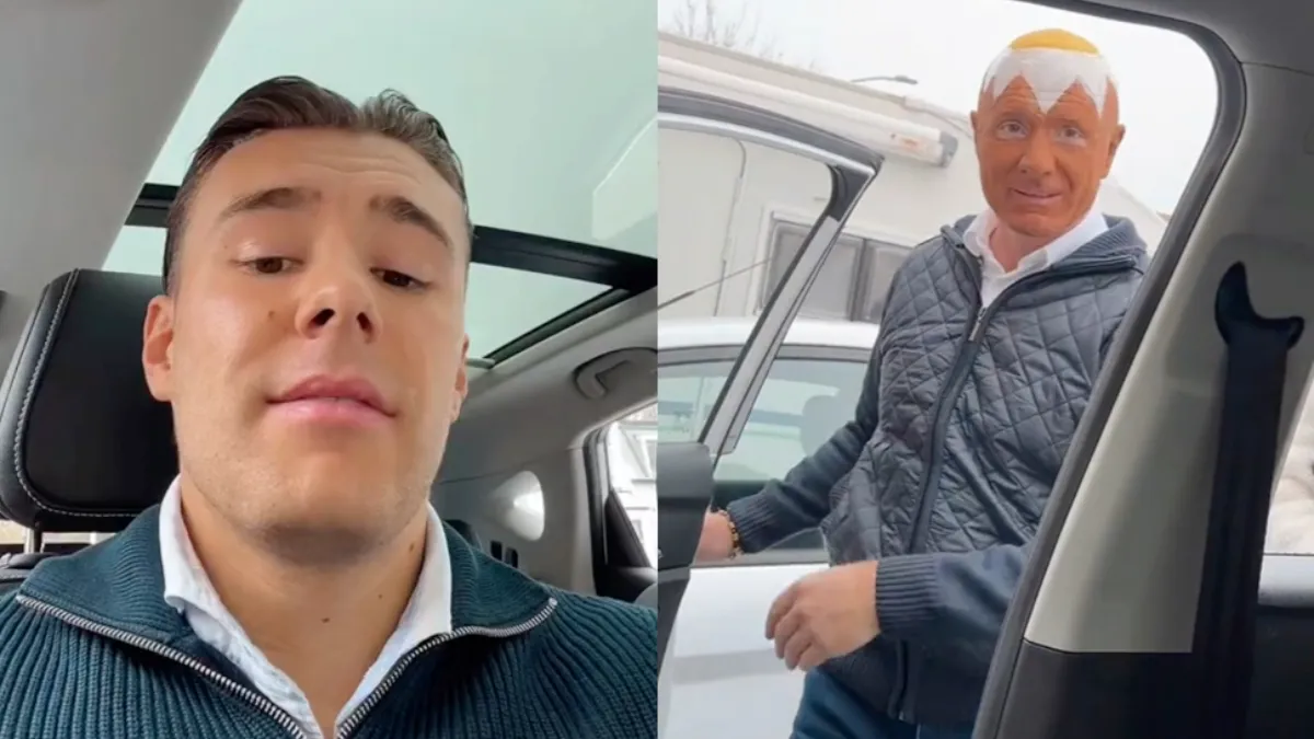 De vader van Melvin zag er op z’n paasbest uit voor paasbrunch