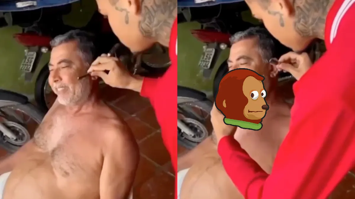 Vader kan geintje met het speeltje voor moeder niet waarderen