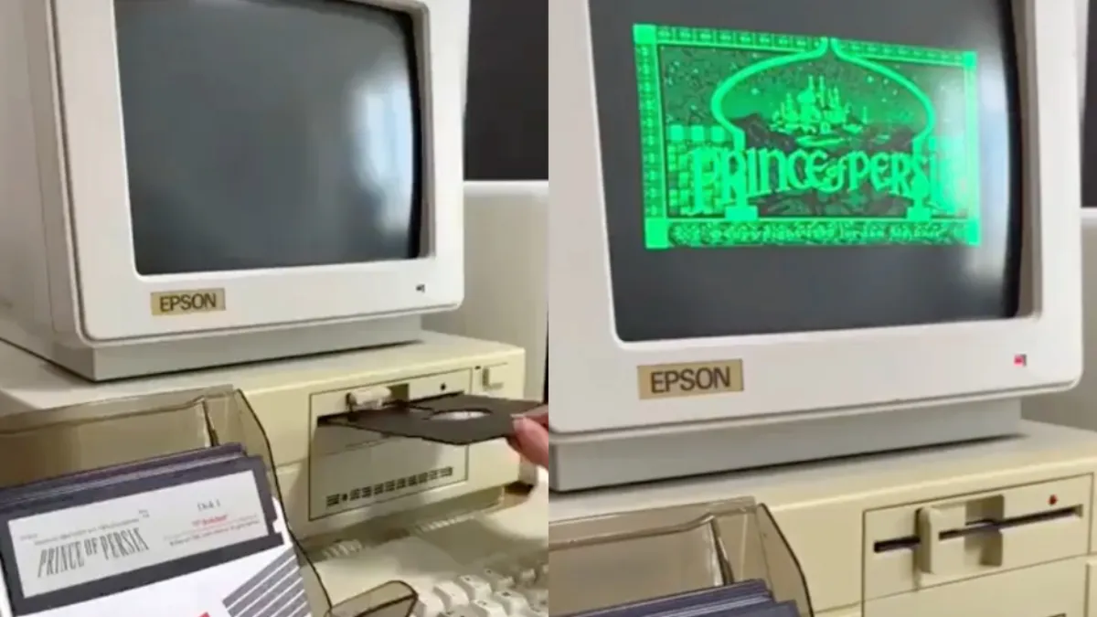 Als je Prince of Persia zo gespeeld hebt ben je echt stokoud