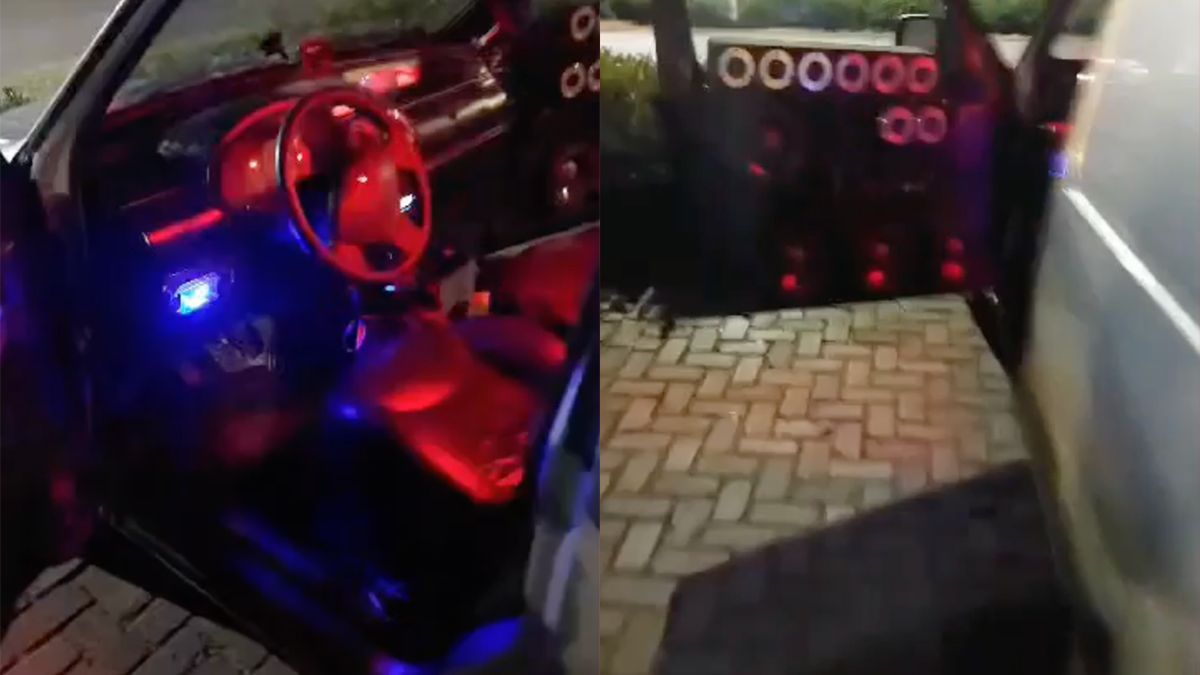 Auto trakteert op muziek en bitterballen tijdens demotime in Waalwijk