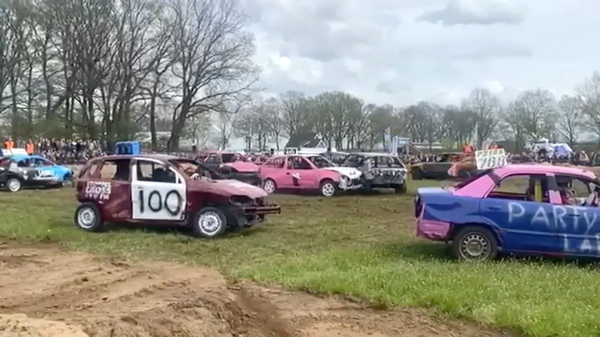 Autorodeo Boerhaar had dit jaar voor het eerst een damesklasse
