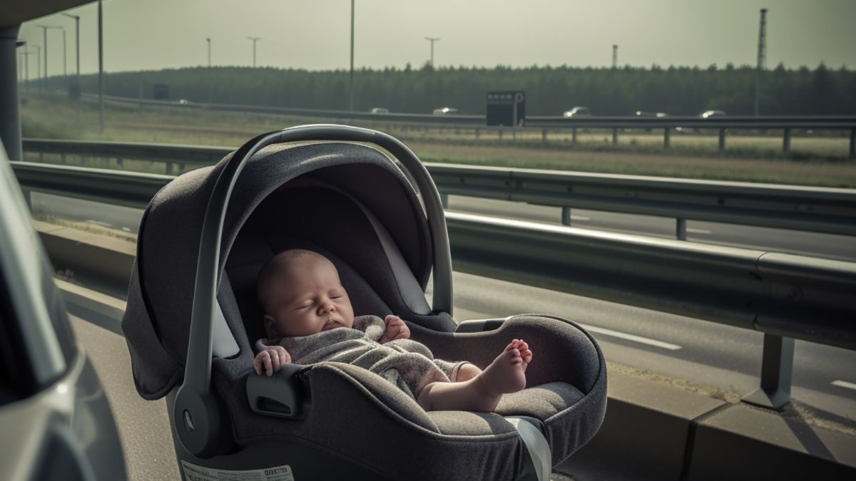 Baby Bente wil niet wachten en wordt geboren op de snelweg