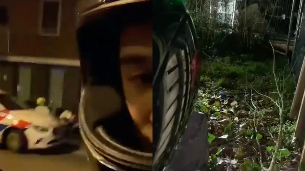 Boefje heeft zich één uur lang kunnen verstoppen, maar wordt toch aangehouden door politie