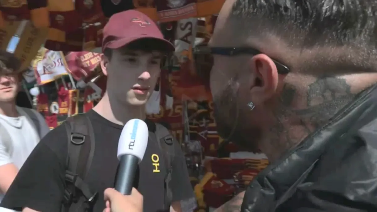 Feyenoorder is ineens binnen enkele seconden een supporter van AS Roma