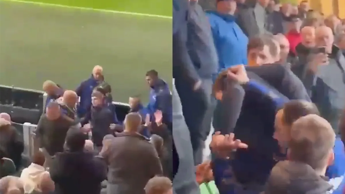 Groningen - NEC definitief gestaakt, biergooier krijgt corrigerende tik