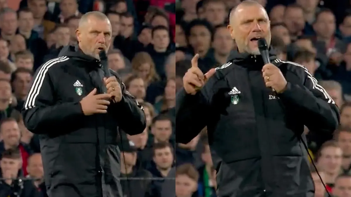 John de Wolf spreekt Feyenoord "supporters" toe: "Gebruik je verstand"