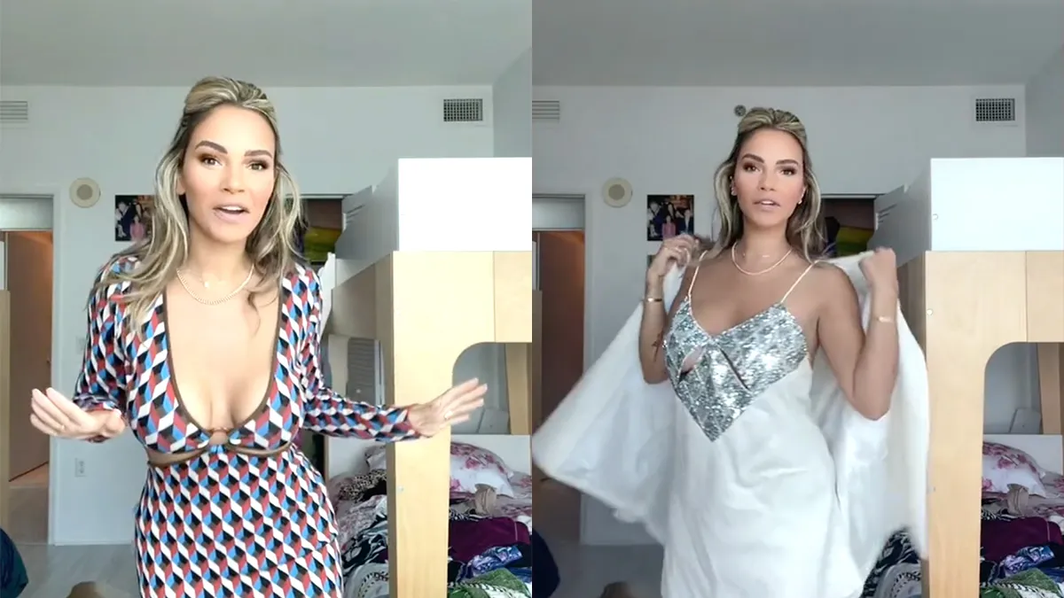 Monica Geuze laat haar 'oude voorgevel' zien op Tik Tok