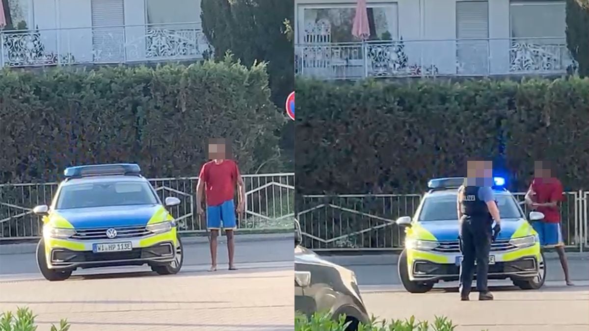 Video uit Duitsland gaat viraal en mensen vragen zich af waarom politie niet ingrijpt