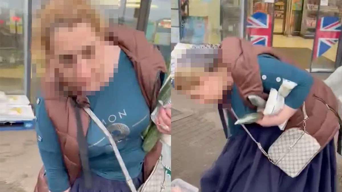 Vrouw heeft geen zin om te betalen en verstopt bijna hele Lidl in haar jurk
