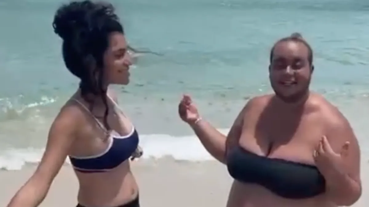 Ondertussen op het strand…