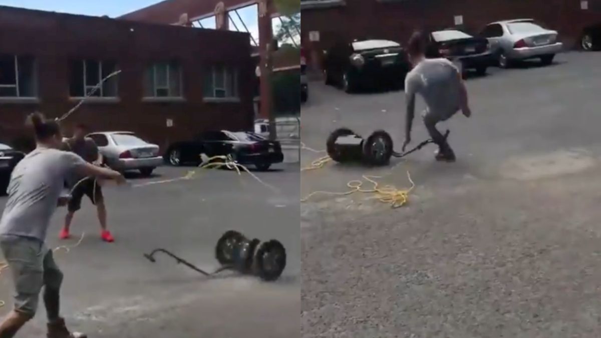 De cowboy aanpak bij Segway vangen is niet de meest handige