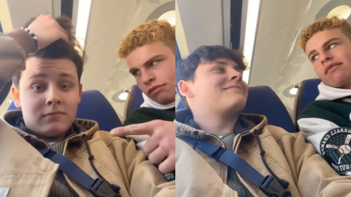 Guys kunnen in trein meegenieten van drama tussen Nestor en zijn inmiddels ex-vriendin