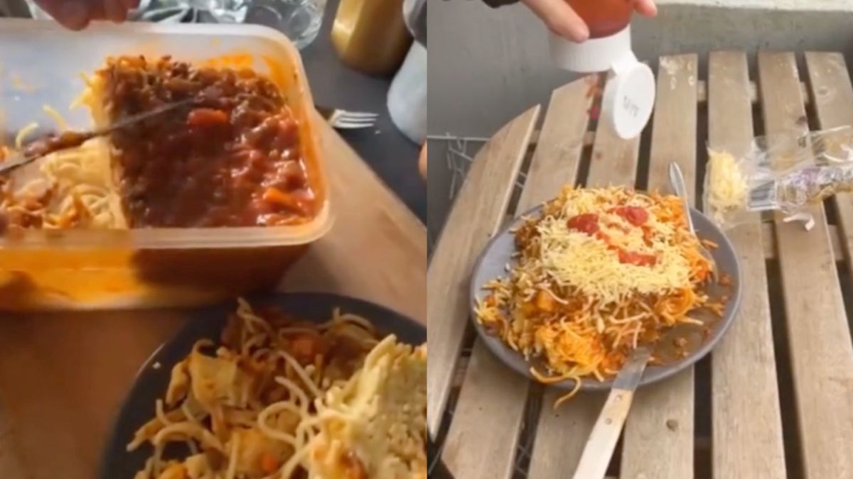 Italiaanse vader reageert op Italiaanse maaltijd van Nederlandse huisgenoot