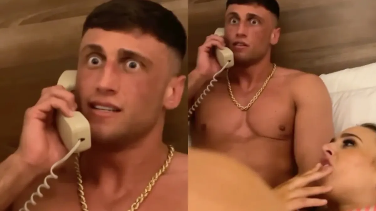 Laatste waarschuwing heel serieus genomen door gast die zo strak als een plank staat