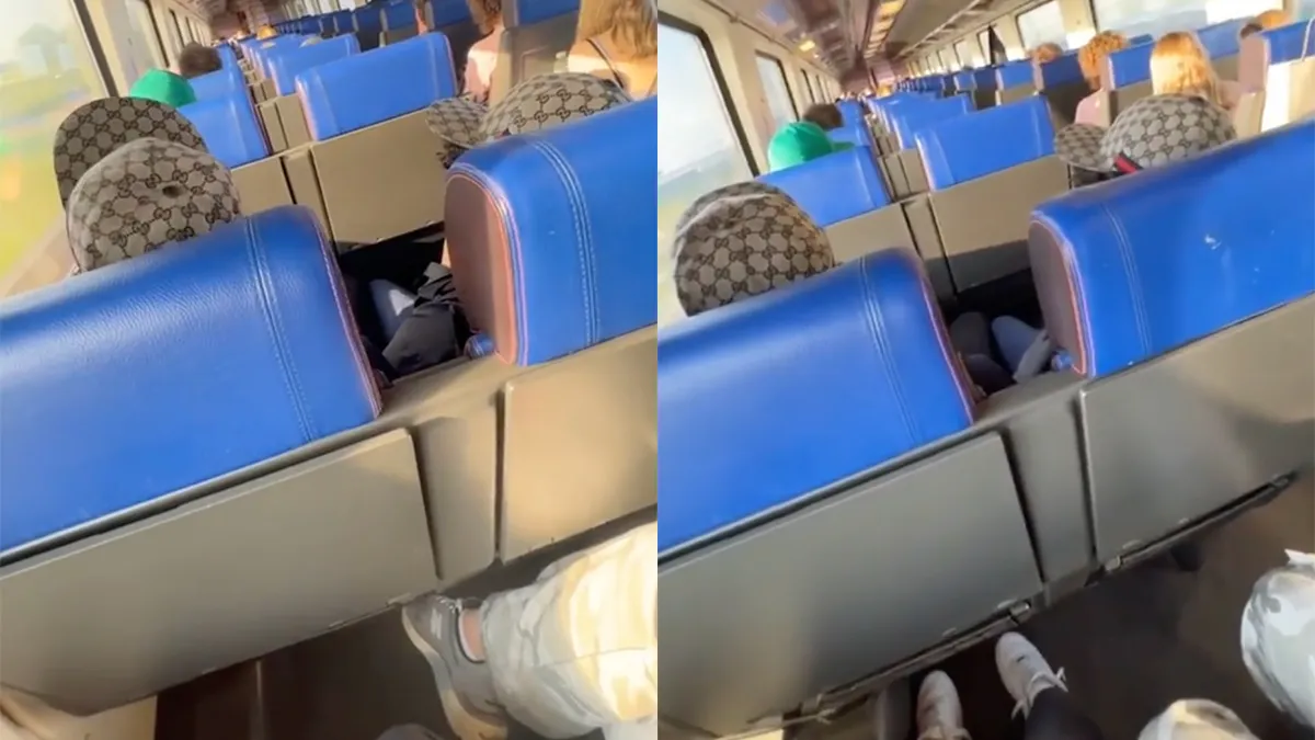 Een onderhoudend gesprek tussen twee jongemannen met Gucci petjes