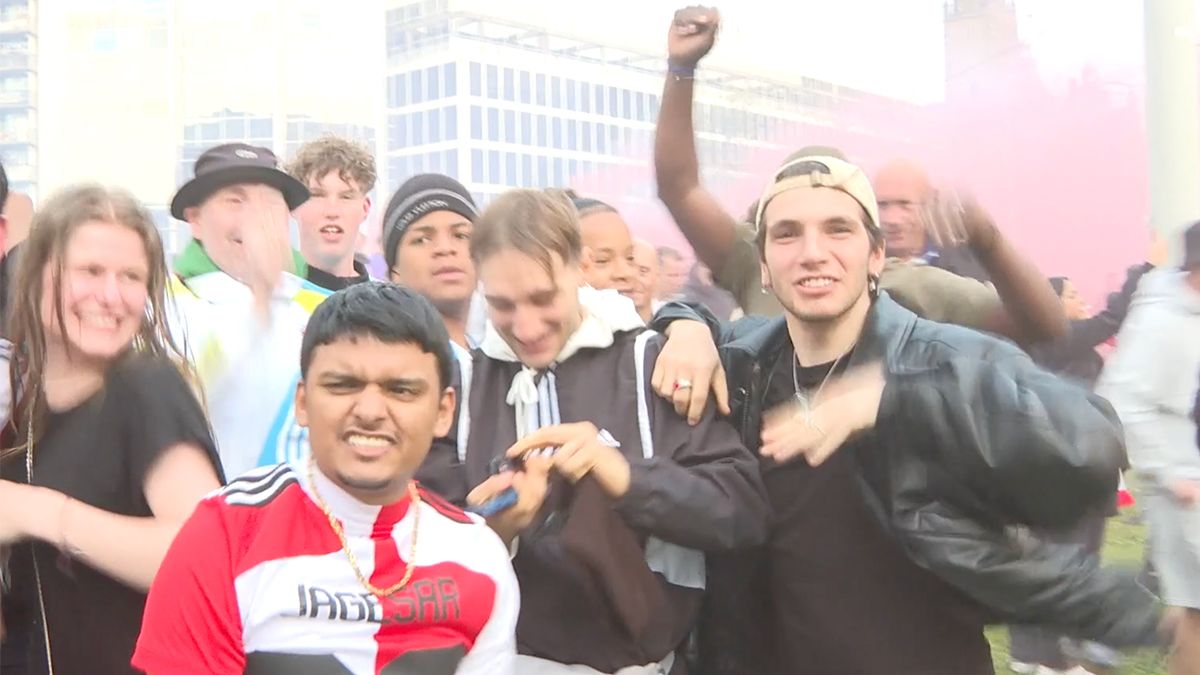 Feest in Rotterdam na landstitel Feyenoord, maar toch blijven ze met 020 bezig