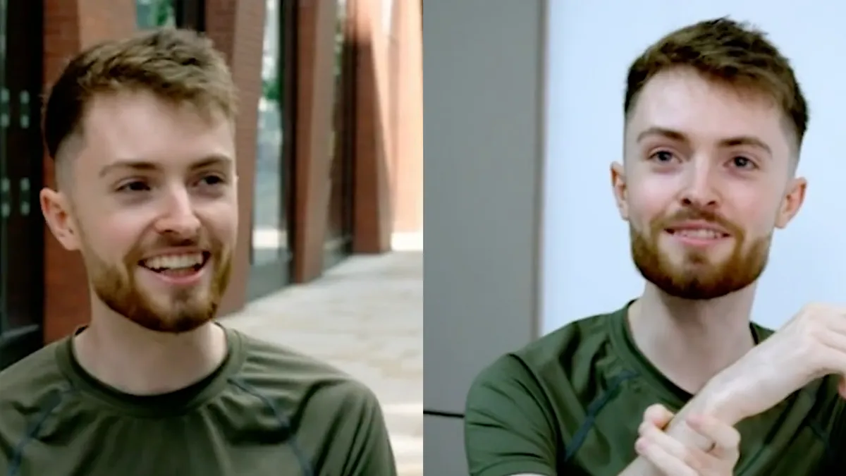 Joe kan zijn probleem van 24 centimeter niet verbergen