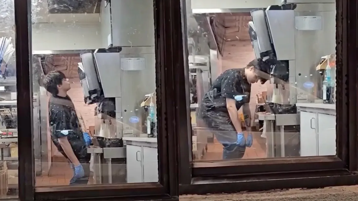 Medewerker van Taco Bell heeft snoep gekregen van de nachtapotheker