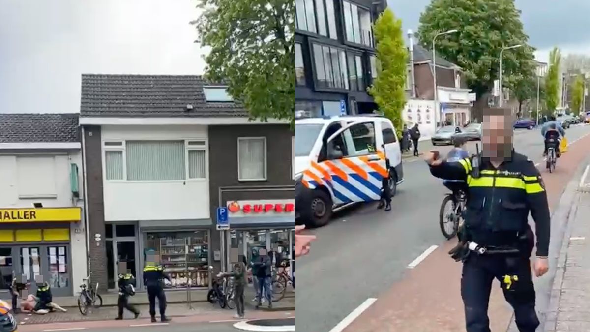 Ondertussen tijdens een arrestatie in Tilburg: "Dit gaat helemaal fout"
