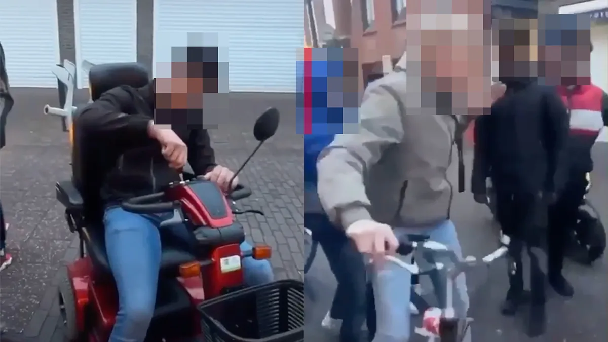 Ook in Haaksbergen heel gezellig met groepje tegen één persoon