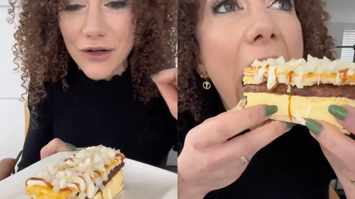 Terrie de frikandellenkoningin test de frikandeltompouce