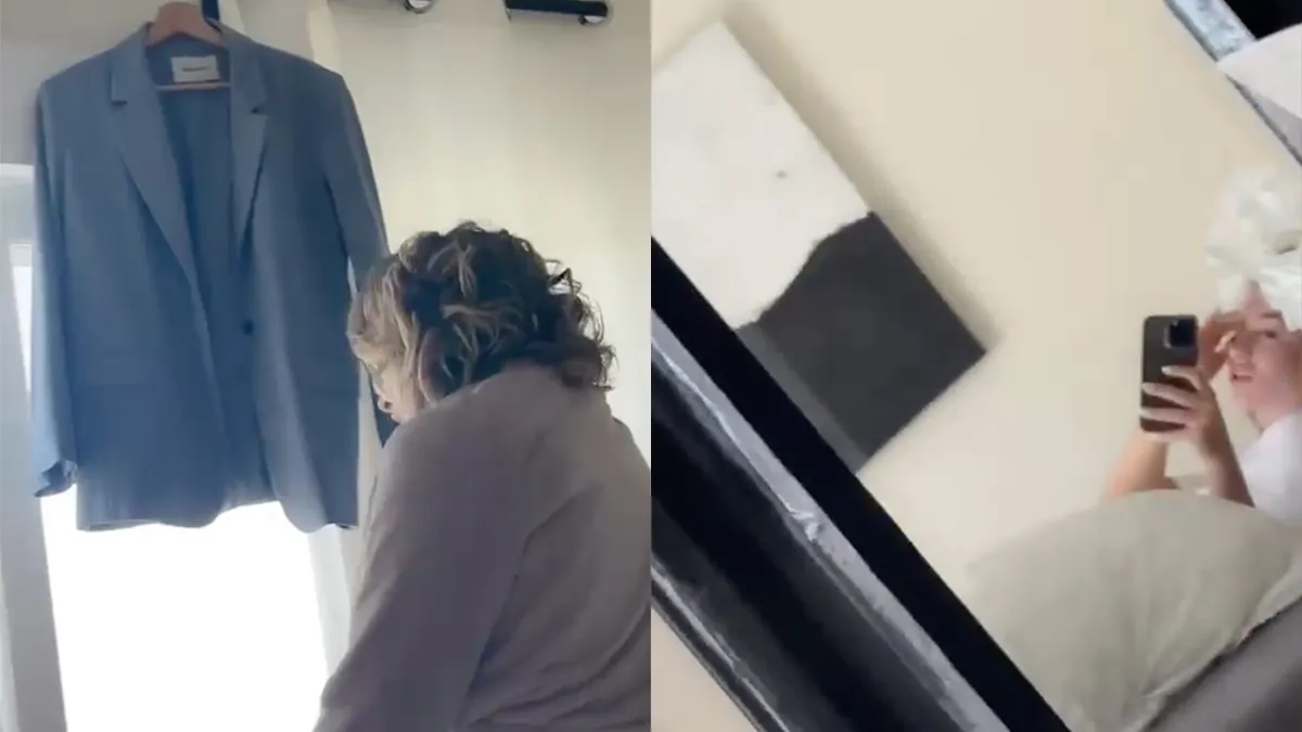 Vriendin heeft zin in de zomer en laat dat duidelijk merken met wekdienst