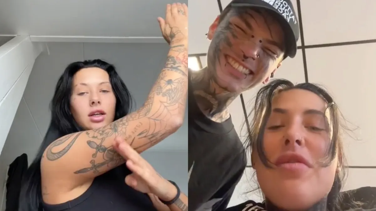 Danique heeft een nieuwe opvallende tatoeage aan laten meten