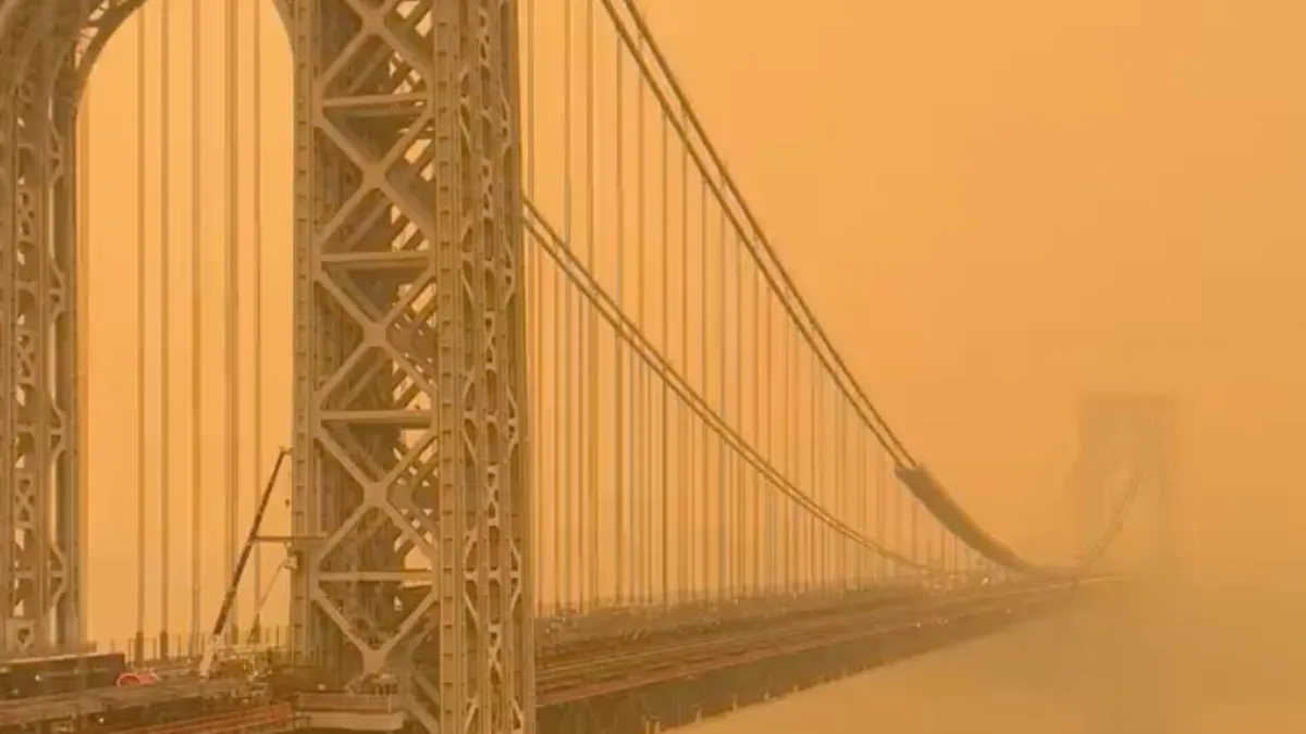 New York heeft last van een “Blade Runner” waas