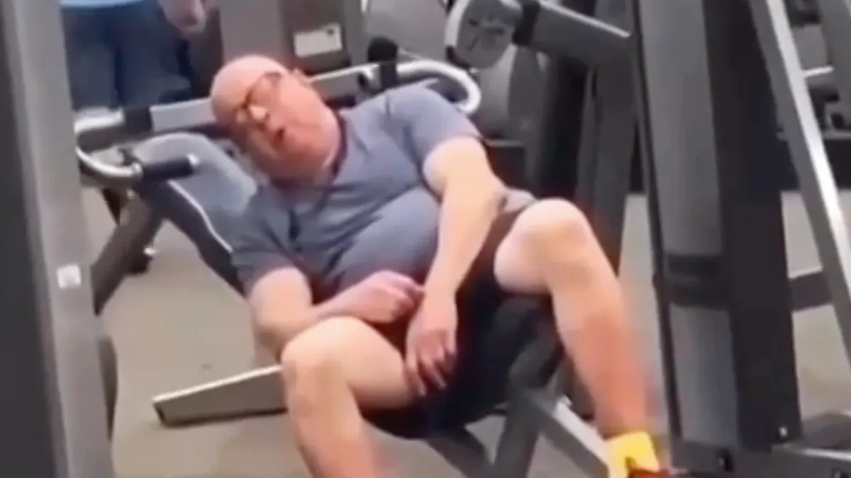 Even lekker helemaal niks in de sportschool