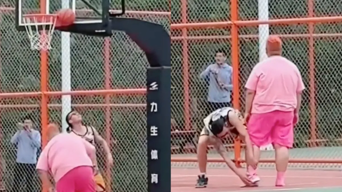 Misschien is basketbal toch niet helemaal hun ding