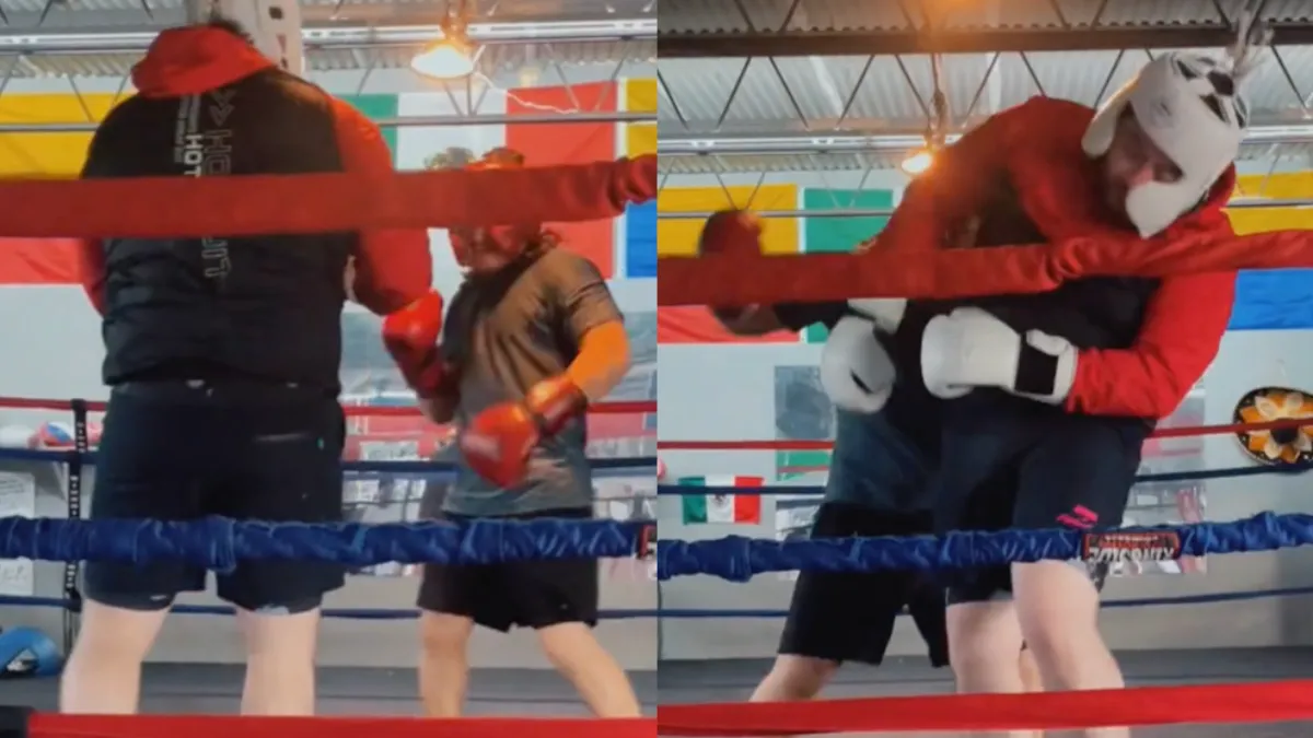 Flinke vent wilde bij Texaanse boksschool wel een potje boksen