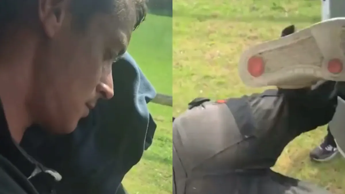 Collega even wakker maken na een kleine pauze