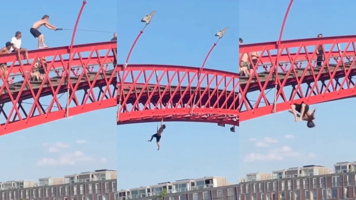 Tobias mag zichzelf de Spider-Man van de Pythonbrug noemen