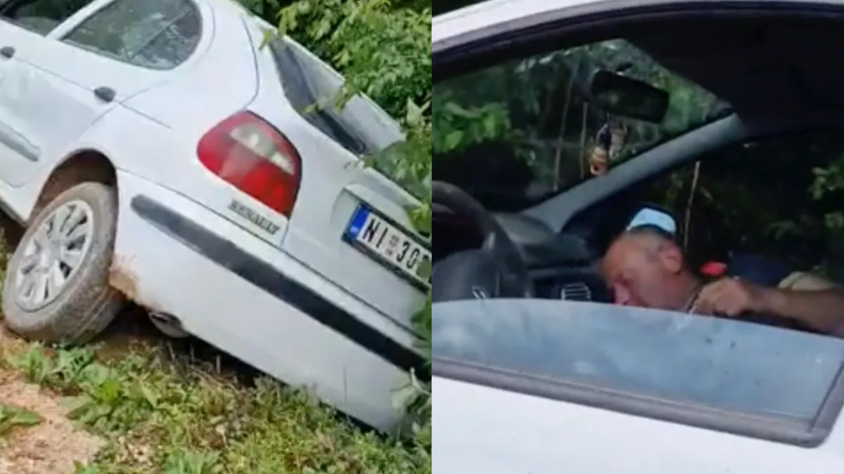 Zou de bestuurder koppie of twee te veel op hebben gehad…