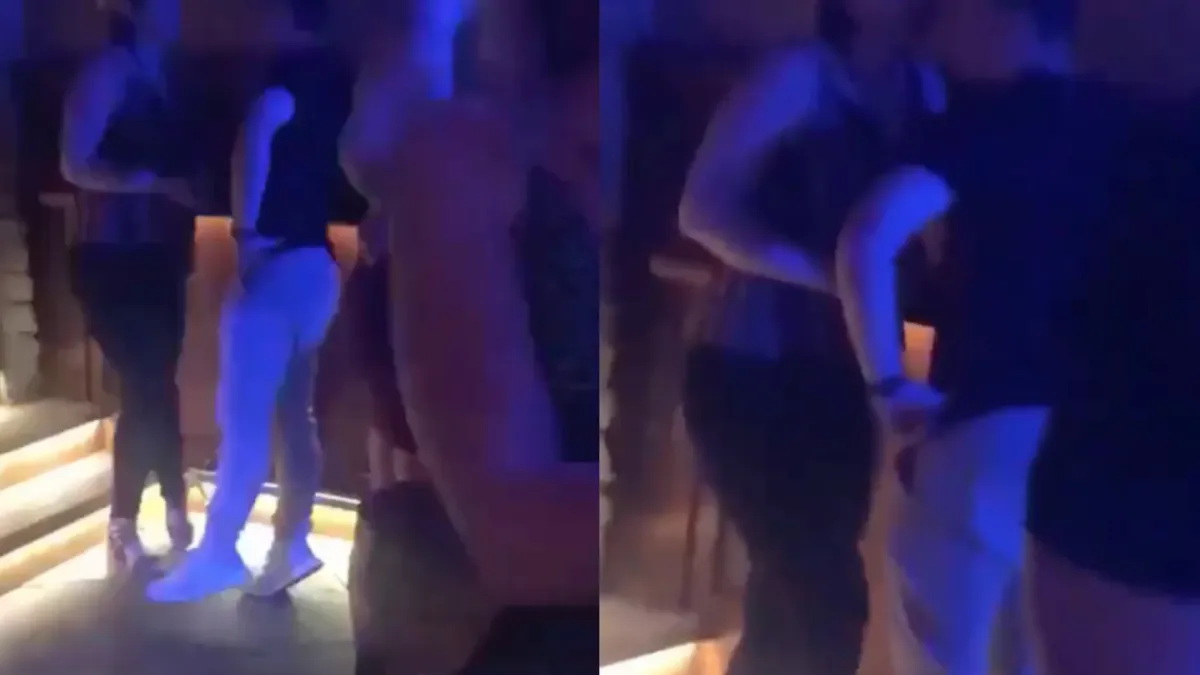 Kleine man doet zijn uiterste beste om geen kleine man te zijn in de club