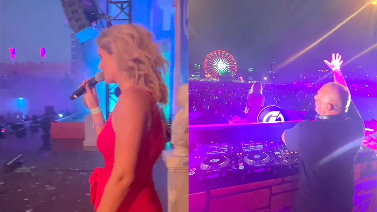 Mental Theo en zijn vrouw Maaike treden samen op tijdens Intents Festival