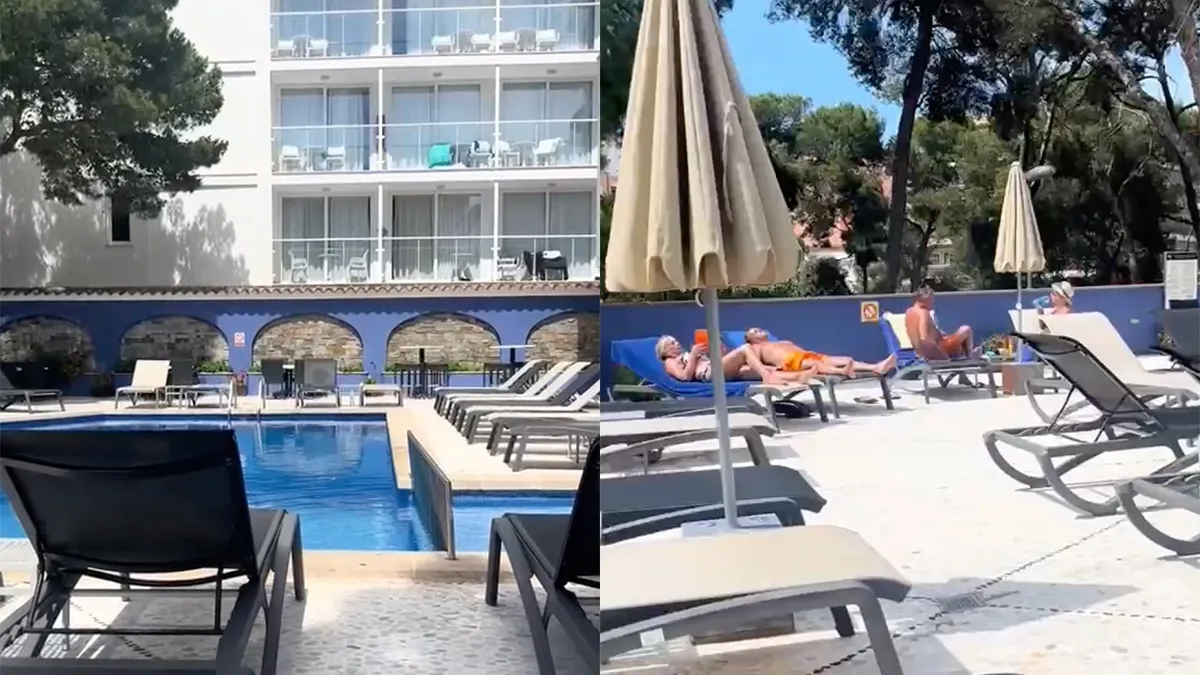 Zit je lekker in je Adults Only hotel op Mallorca, maar Wait for It