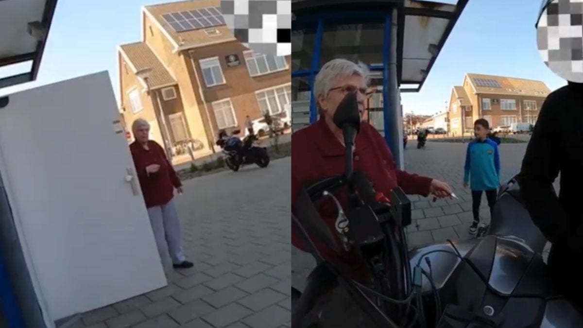 Oma gaat even helemaal straat na overlast van motorgeluid