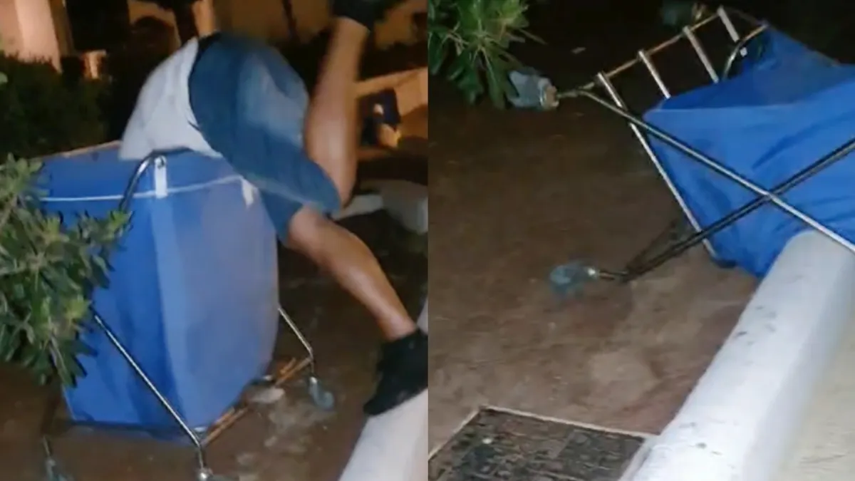 Kijk mee hoe je jezelf pijn kunt doen tijdens een vakantie op Ibiza