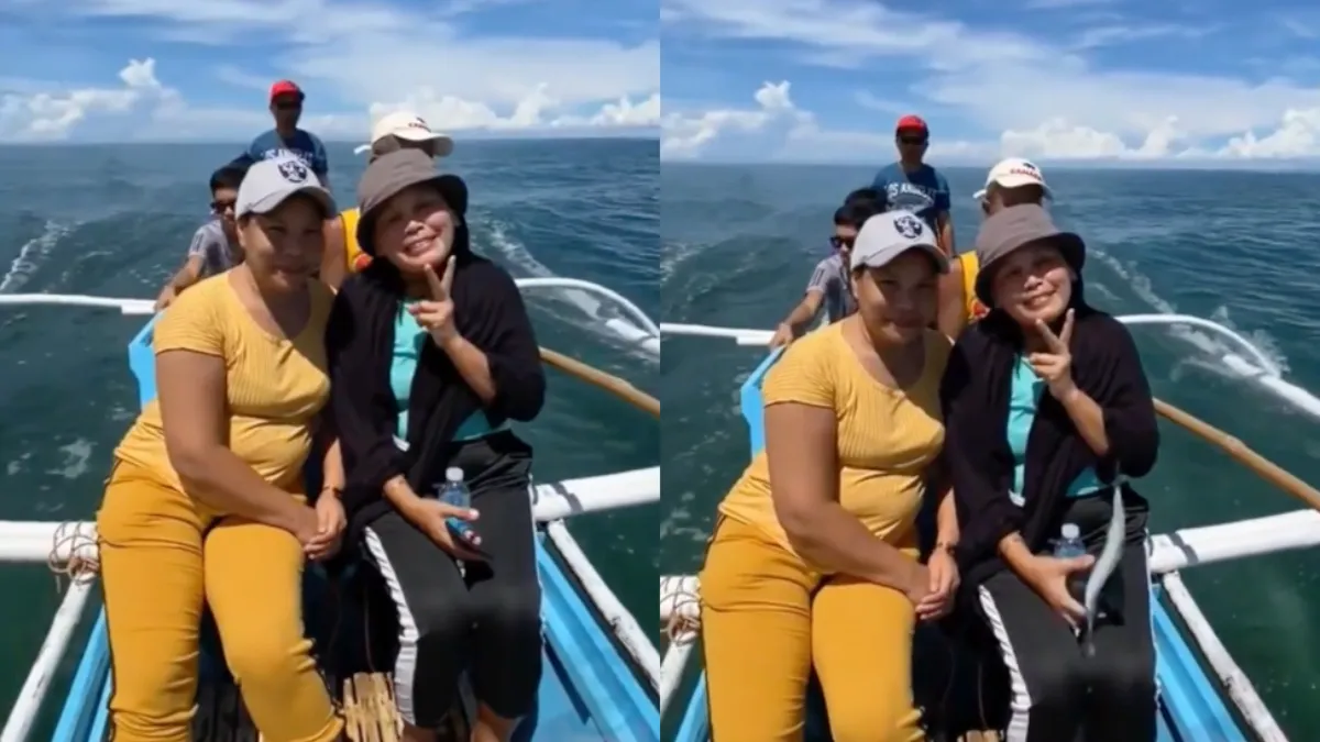 Toerist wordt van telefoon beroofd door, jawel, een springende vis