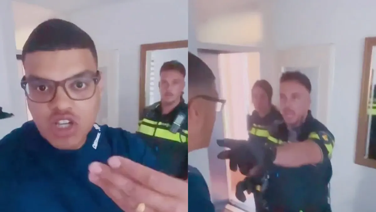 Beginnend 'Oncoloog' zet zichzelf compleet voor paal met politie in zijn huis