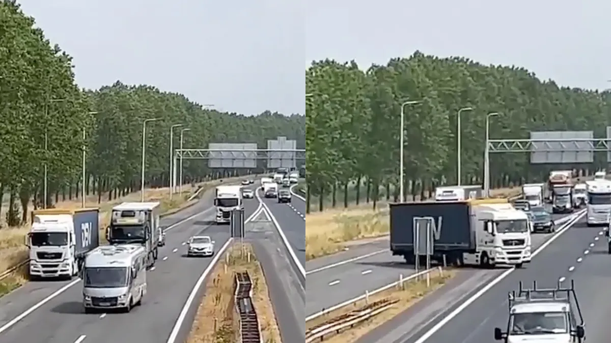 Chauffeur neemt verkeerde afslag en heeft geen zin in omrijden