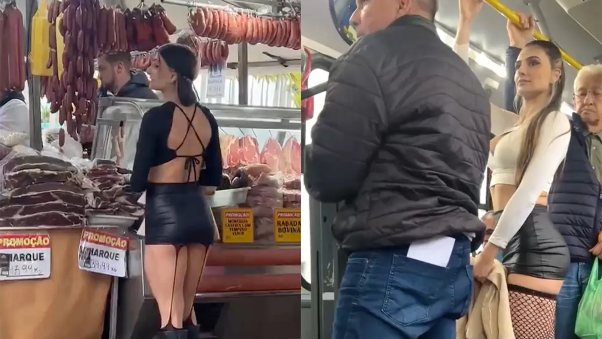 Sarah Caus wil graag nagestaard worden op straat en dat lukt haar aardig