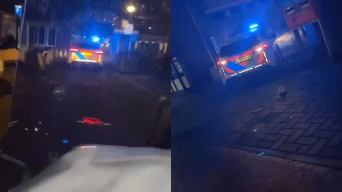 Agent van Politie Amsterdam kan nog wel een rijlesje gebruiken