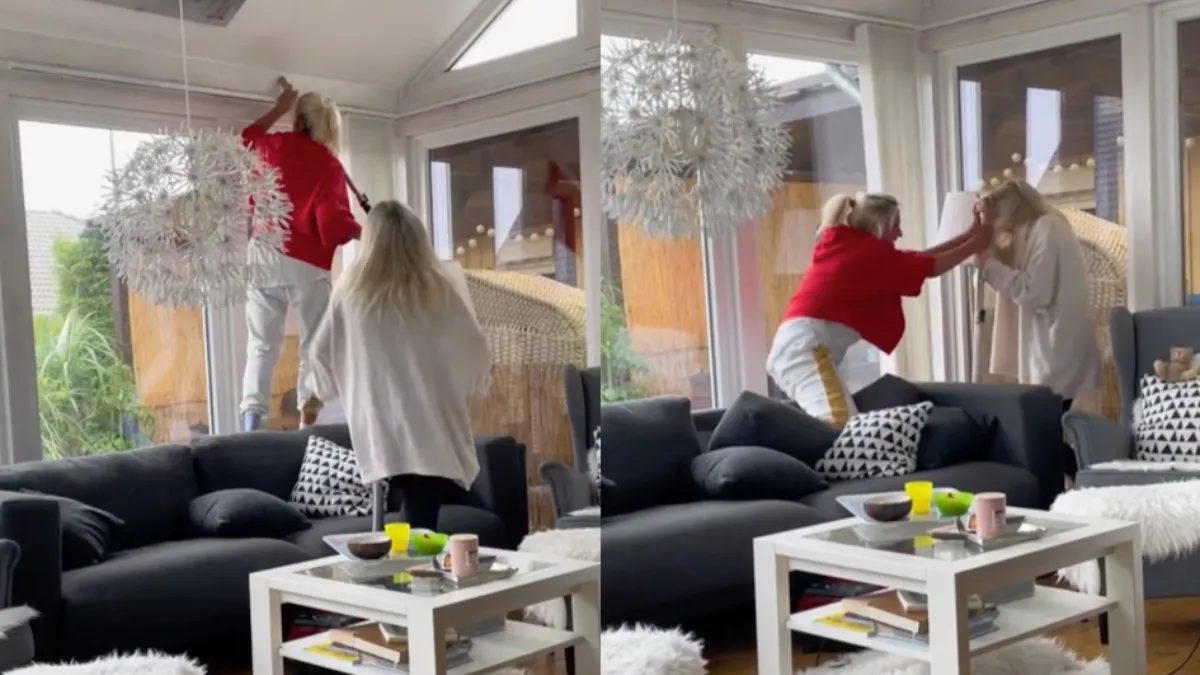 Buurvrouw en buurvrouw maken er een rommeltje van