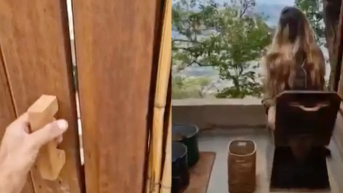 Poepie doen met uitzicht