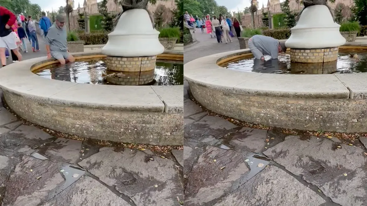 Bezoeker van Efteling steelt geld uit de Wensbron