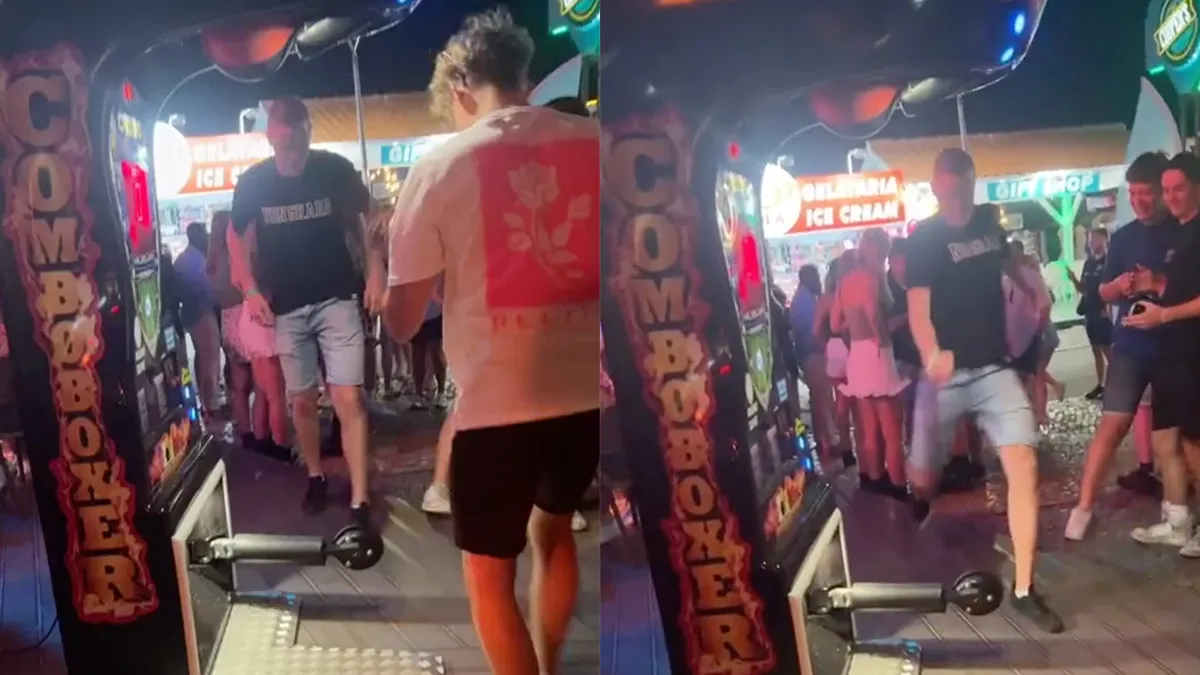 Dat wordt naar de spoedpost: gast blijkt geen kampioen schoppen te zijn